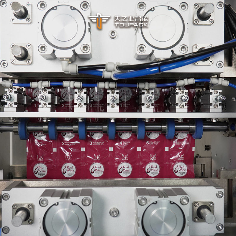 মাল্টি-লেন ৪-পার্শ্ব সিল তরল পেস্ট মেশিন কফি শ্যাম্পু প্যাকিং মেশিন স্টিক প্যাক মশলা ডেসিক্যান্ট প্যাকিং মেশিন জেল স্টিক প্যাকিং মেশিন তরলের জন্য