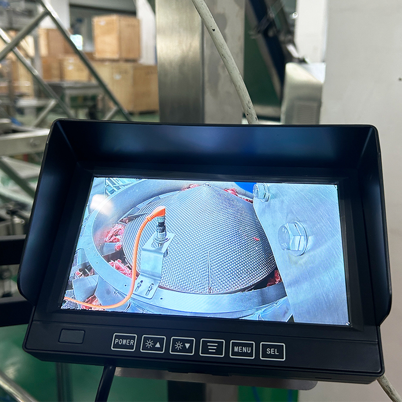 Fully Automatic Weighing Package Frozen Fish Chicken Turkey Beef Meatballs Packaging Machine  Meat Packing Machine for Ribs