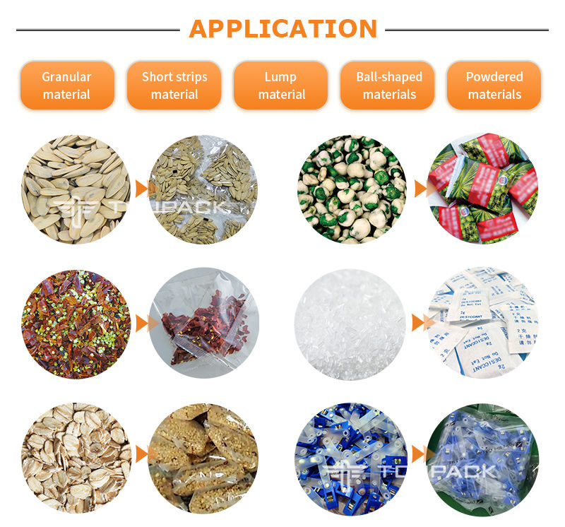 স্বয়ংক্রিয় আলু চিপস মাল্টিহেড ওজনকারী ওজন সিস্টেম চিংড়ি ফ্রেঞ্চ প্যাকিং মেশিন পাফিং ফুড গ্রানুল প্যাকেজিং মেশিন