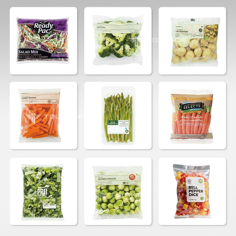 স্বয়ংক্রিয় সবজি/তাজা ফল বালিশ ব্যাগ প্যাকিং মেশিনারি