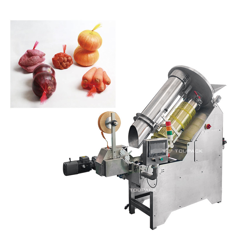 Automatic Net Bag Packing Machine with Stainless Steel 304/316 Construction 30bag/min Capacity and 1.5 Years Warranty
