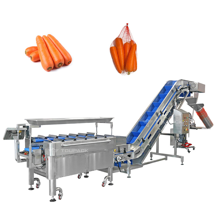 Full-automatic Net Bag Packing Machine 25-40 BPM with 220V Power and 1.5 Years Warranty