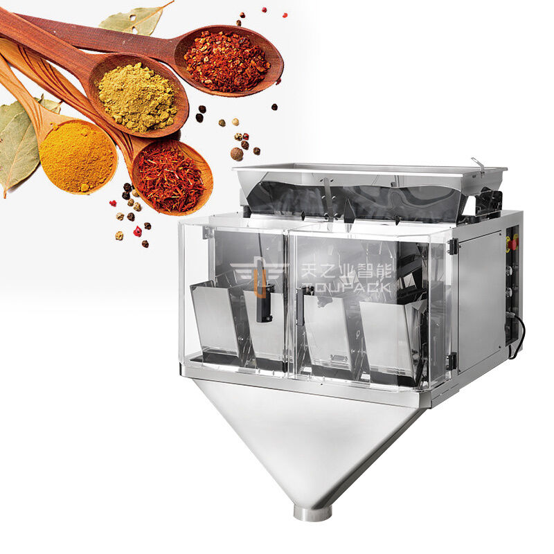 স্বয়ংক্রিয় অগার ফিলার মশলা পাউডার খাদ্য প্রোটিন পাউডার প্রি-মেড पाउच ব্যাগ পিক ফিল সিল প্যাকিং মেশিন প্রি-মেড पाउচ এর জন্য