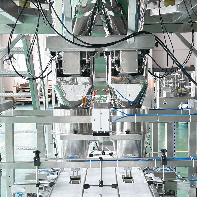 ফ্রুট ক্ল্যামশেল প্যাকেজিং লাইন স্বয়ংক্রিয় ফল ওজন এবং ফিলিং মেশিন পিইটি বক্স ফ্রুট প্যাকেজিং সিস্টেম