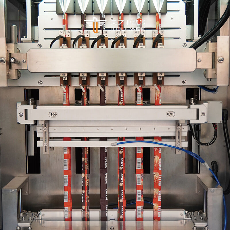 Multi lane Liquid Packing Machine Shampoo Sachet Hair Conditioner Ketchup Honey Liquid Packing Machine