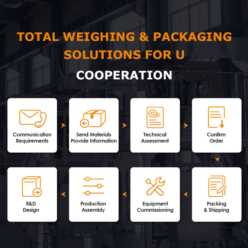 চিপসের জন্য স্বয়ংক্রিয় স্ন্যাক ফুড ওয়েজিং এবং প্যাকিং মেশিন বাদাম মিষ্টি গ্রানুলস 5-200g উচ্চ গতির ডিজিটাল সেন্সর প্যাকেজিং লাইন