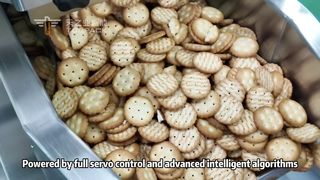 হাই স্পিড গ্রানুল ফুড প্যাকেজিং অ্যাপ্লিকেশনের জন্য সার্ভো চালিত ভিএফএফএস প্যাকিং মেশিন প্রস্তুতকারক